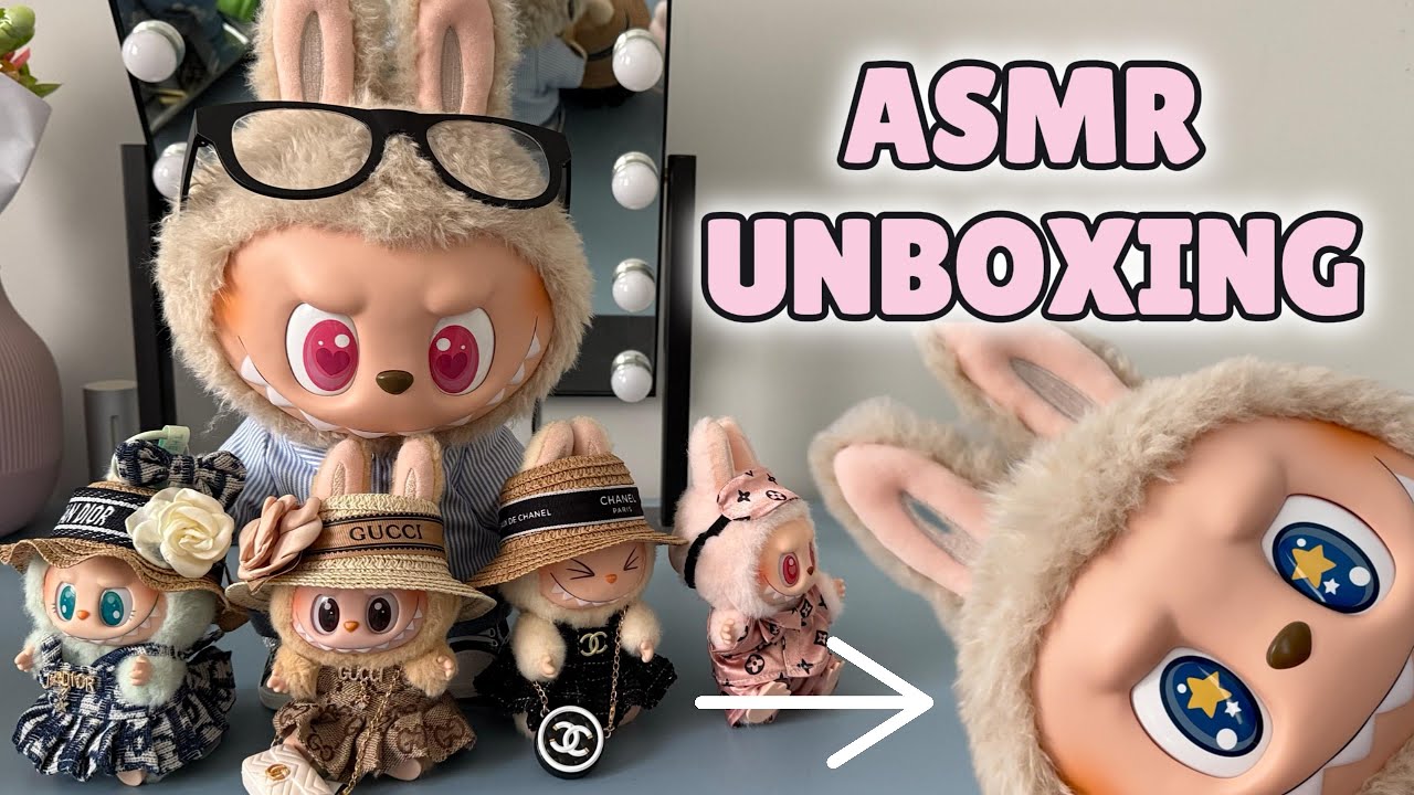The MONSTERS FLIP WITH ME unboxing. Labubu designer clothing - YouTube