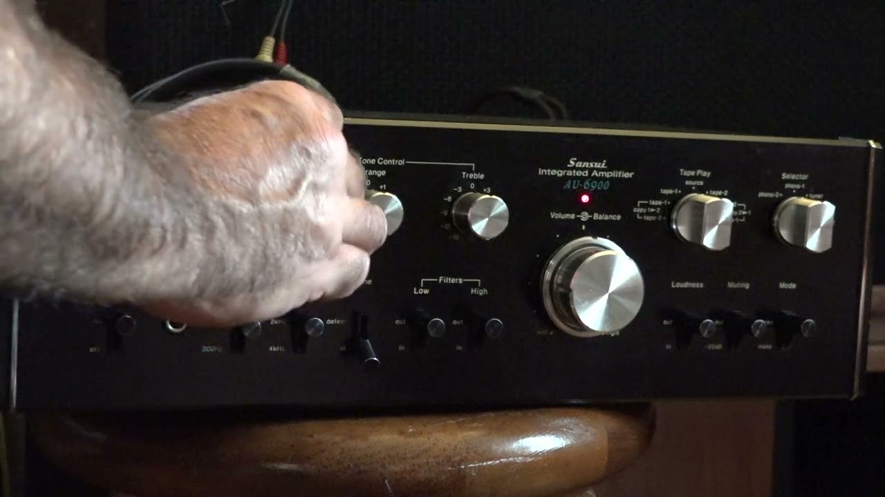 Sansui au 6900 - YouTube