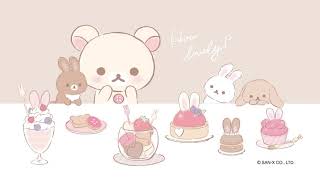 リラックマ2020年9月発売予定「コリラックマとうさぎティータイム」テーマ