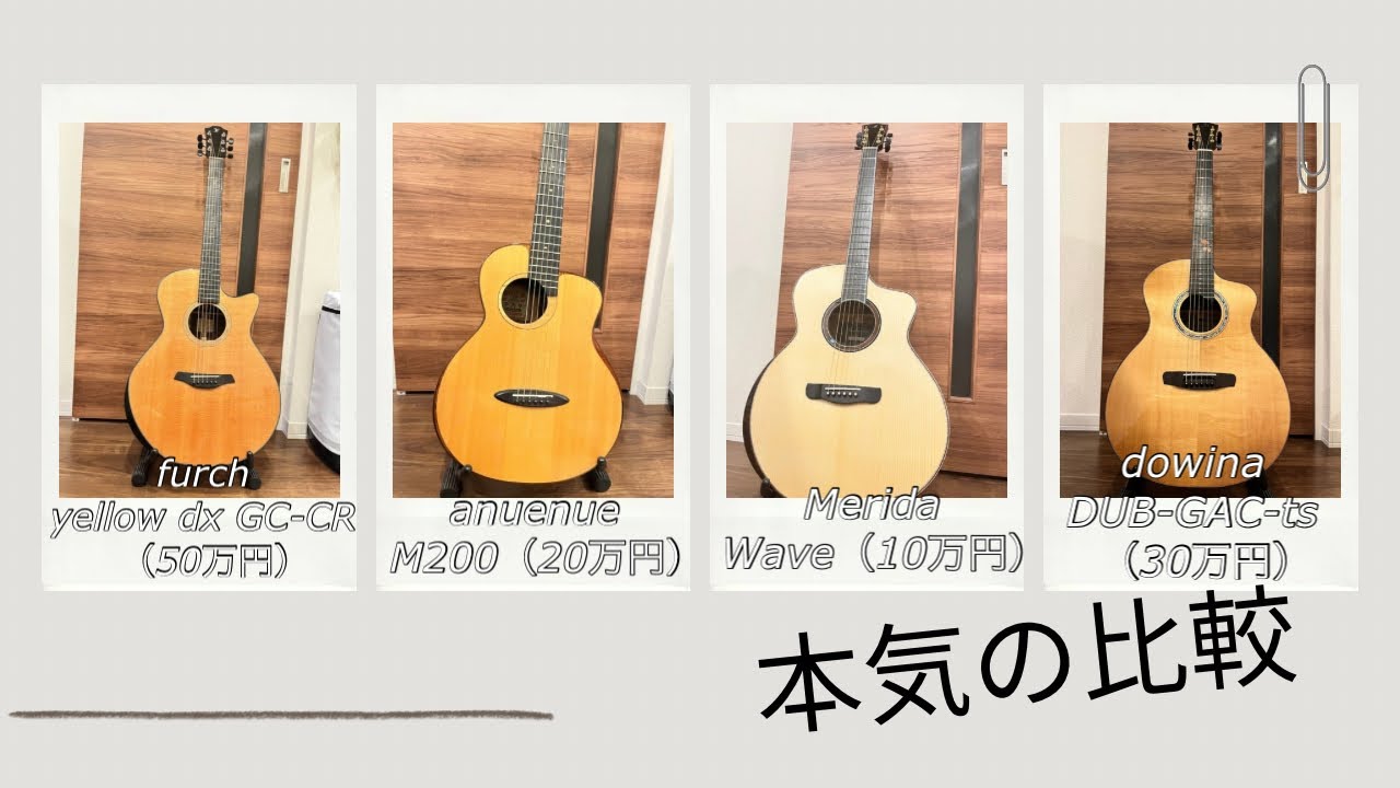 Merida WAVE アコースティックギター｜オール単板 楠木 Merida waveを