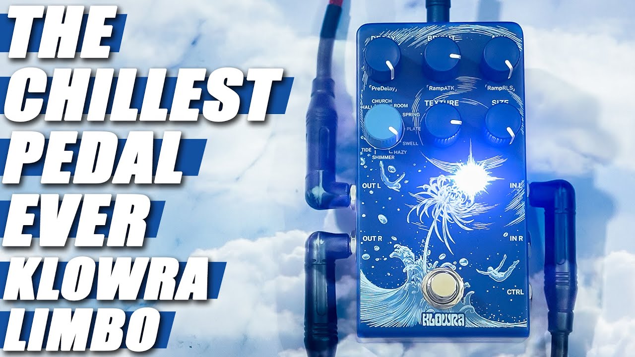 The Chillest Pedal Ever // KLOWRA LIMBO Reverb // Ocean Waves