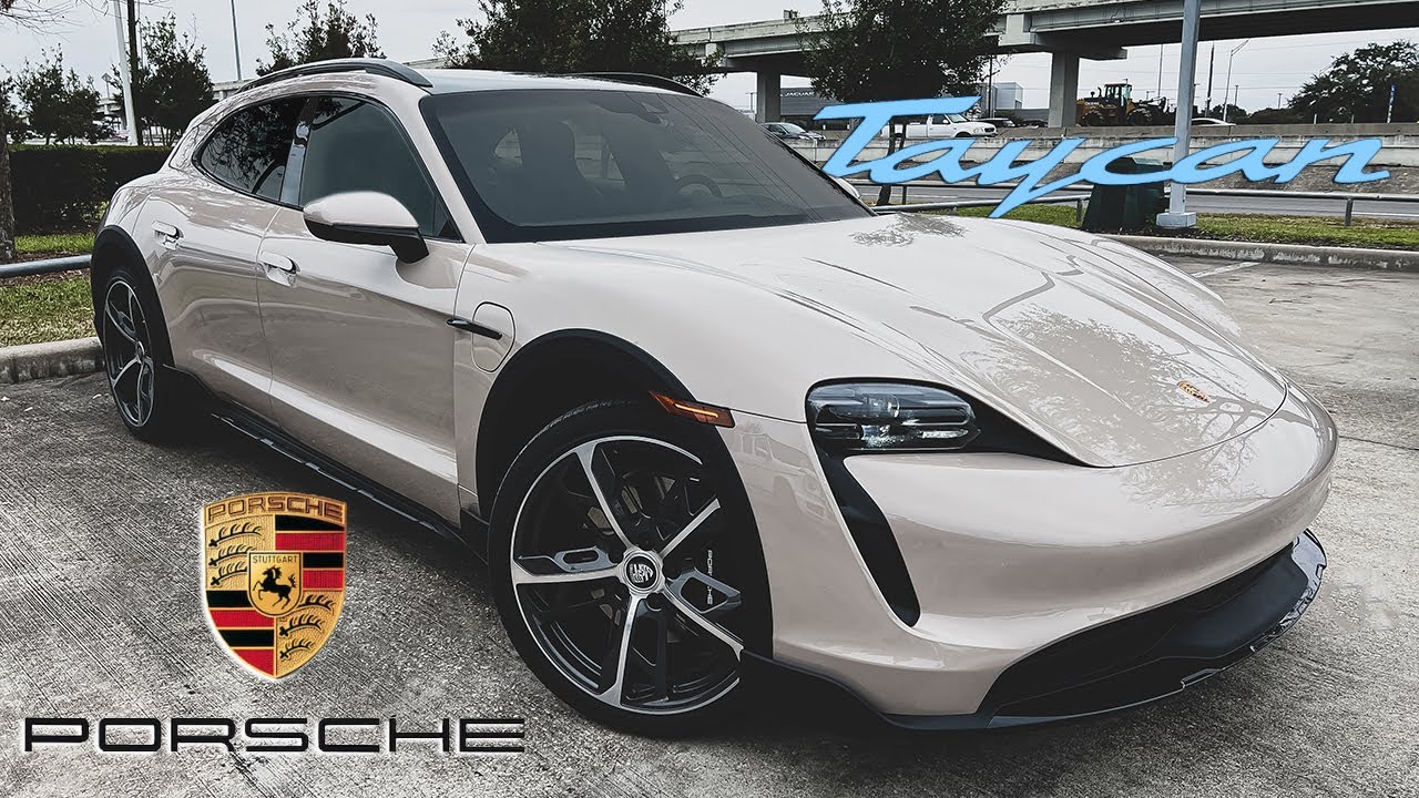 2022 Porsche Taycan 4 Cross Turismo Walkaround Visual Review - YouTube