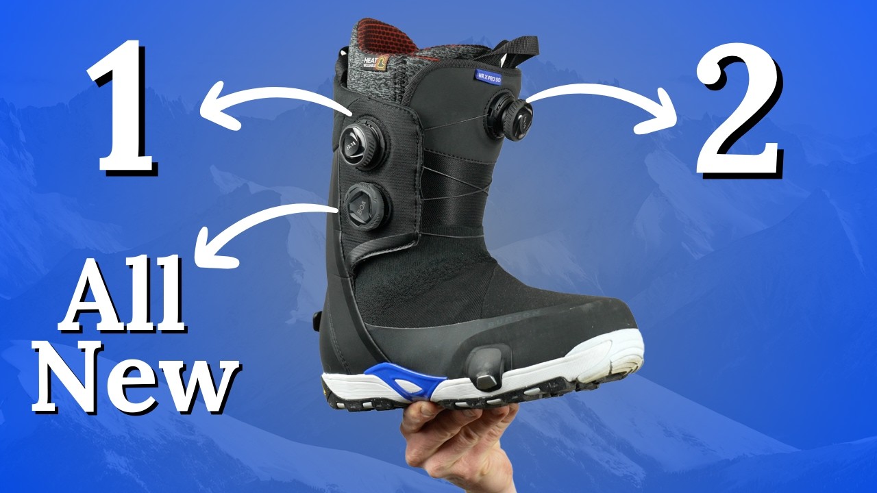 Burton's New Triple Boa Boot - Waverange X Pro - YouTube