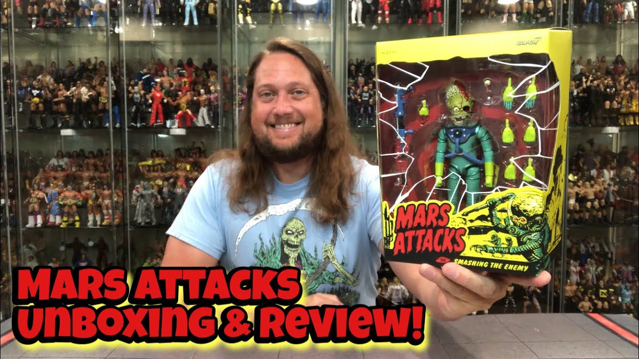 Mars Attacks Super7 Ultimate Unboxing & Review! - YouTube
