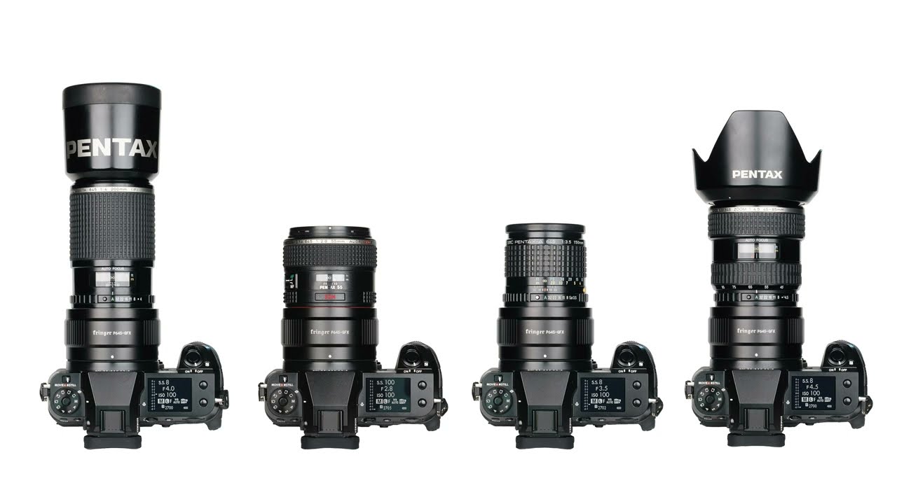 Fringer FR-P6TG1 [P645-GFX]（ペンタックス645マウントレンズ → 富士