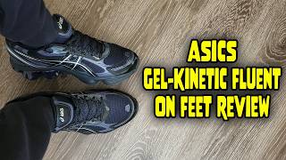 Asics Gel-Kinetic Fluent Black Pink On Feet Review (1203A737 001