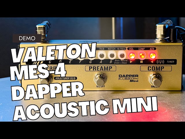 Valeton MES-4 Dapper Acoustic Mini pedal - YouTube
