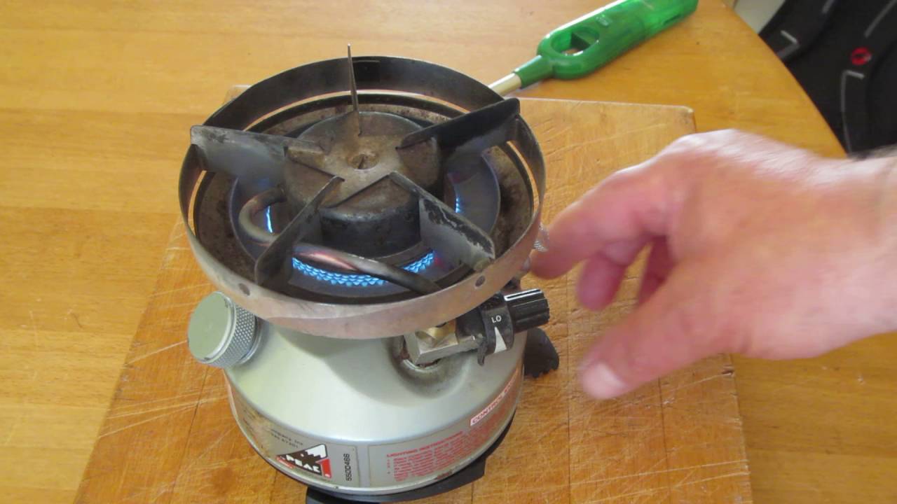Benzin-Gaskocher Benzinkocher Coleman Peak 1 550 A - YouTube