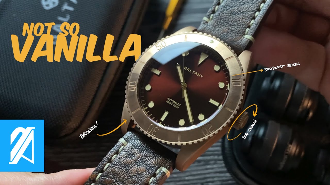 Baltany Bronze Diver S3016 - YouTube