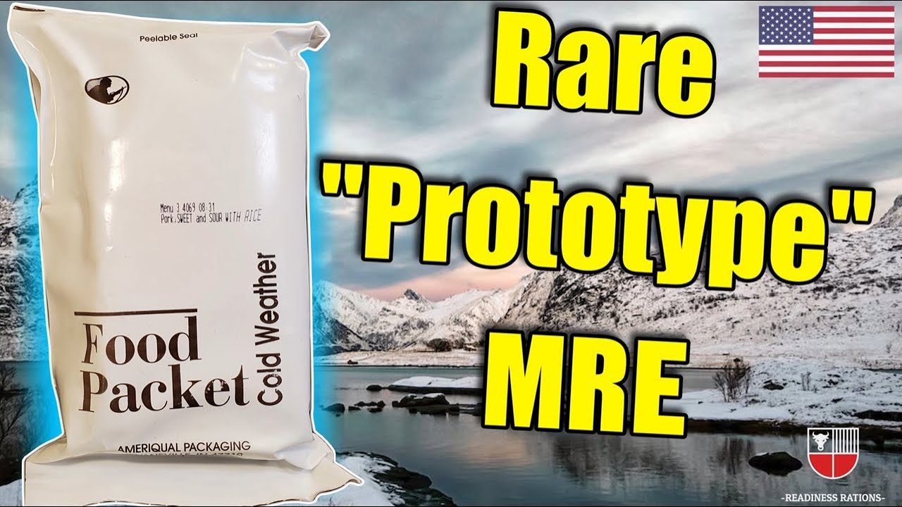 The Elusive: Food Packet Cold Weather (MRE Review) US Military