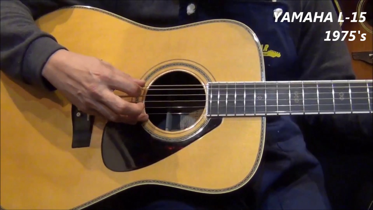 YAMAHA L 15 1975 - YouTube