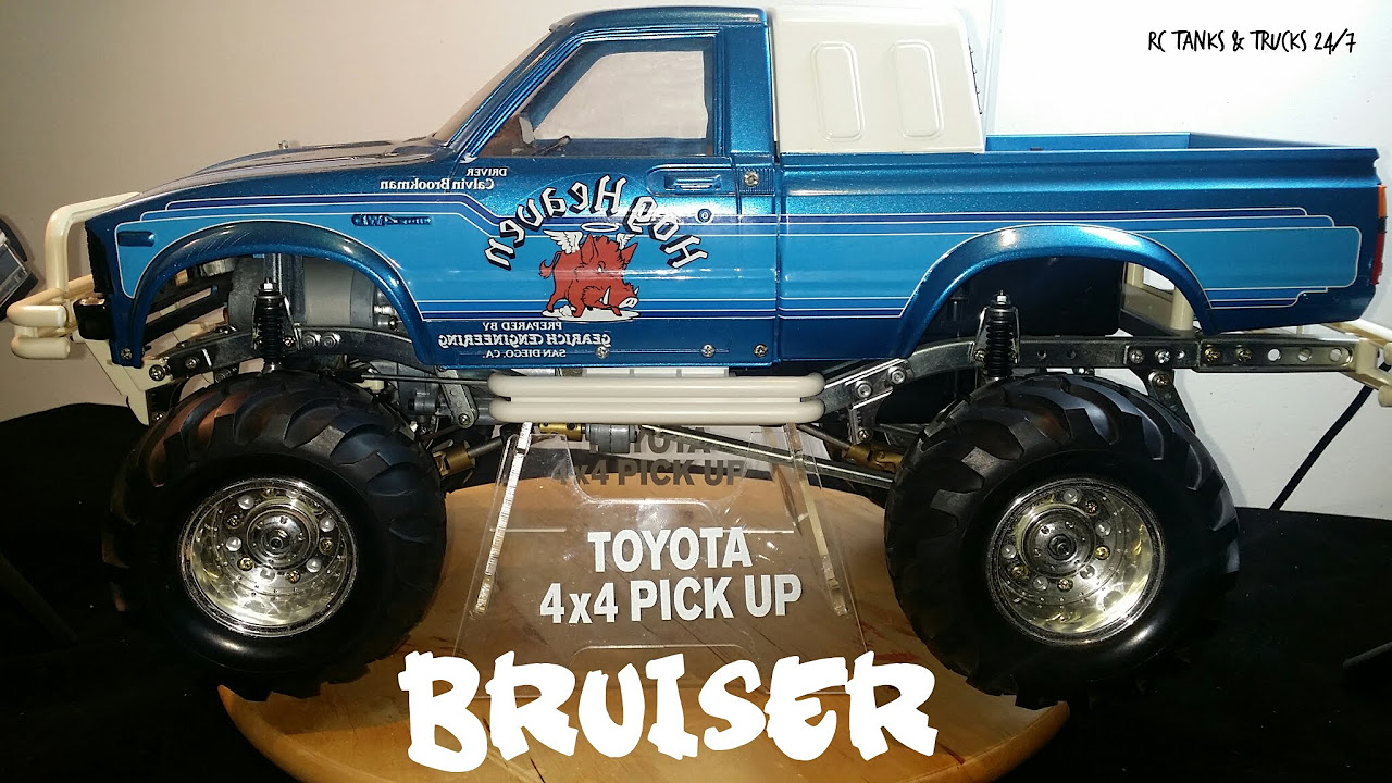 Vintage Tamiya Toyota Bruiser 4X4 Pick-Up Truck - Original 1985 RC