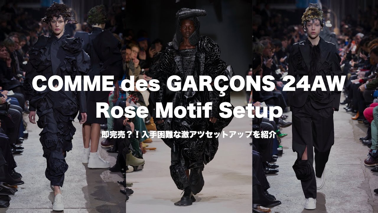 Introducing our COMME des GARÇONS 24AW purchases / Introducing the