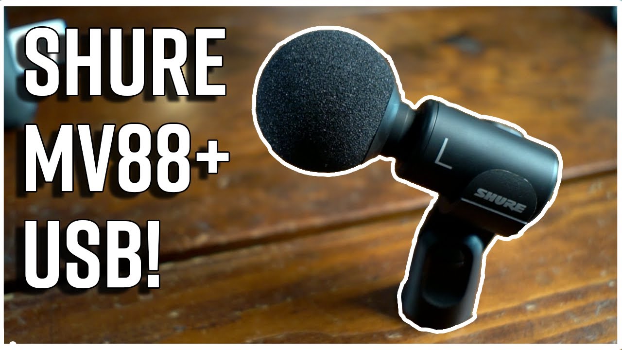 Review: Shure MV88+ Stereo USB Microphone for Video! - YouTube