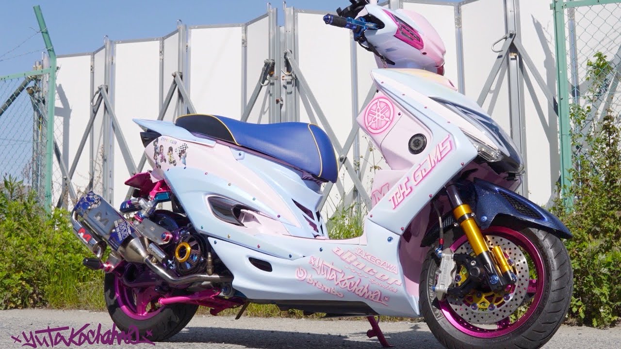 CygnusX3型なのに5型ウィンカーに4型メーター、ロンホイ、ワンオフ