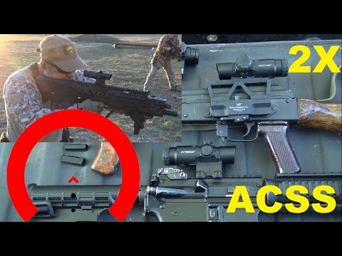 Primary Arms GLx 2X ACSS Prism Scope Review by Brent0331 - YouTube