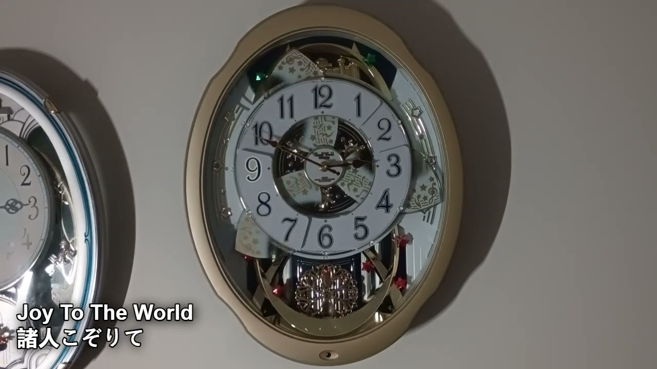 Rhythm Small World Bloom F 4MN500RA18 (リズム スモールワールド