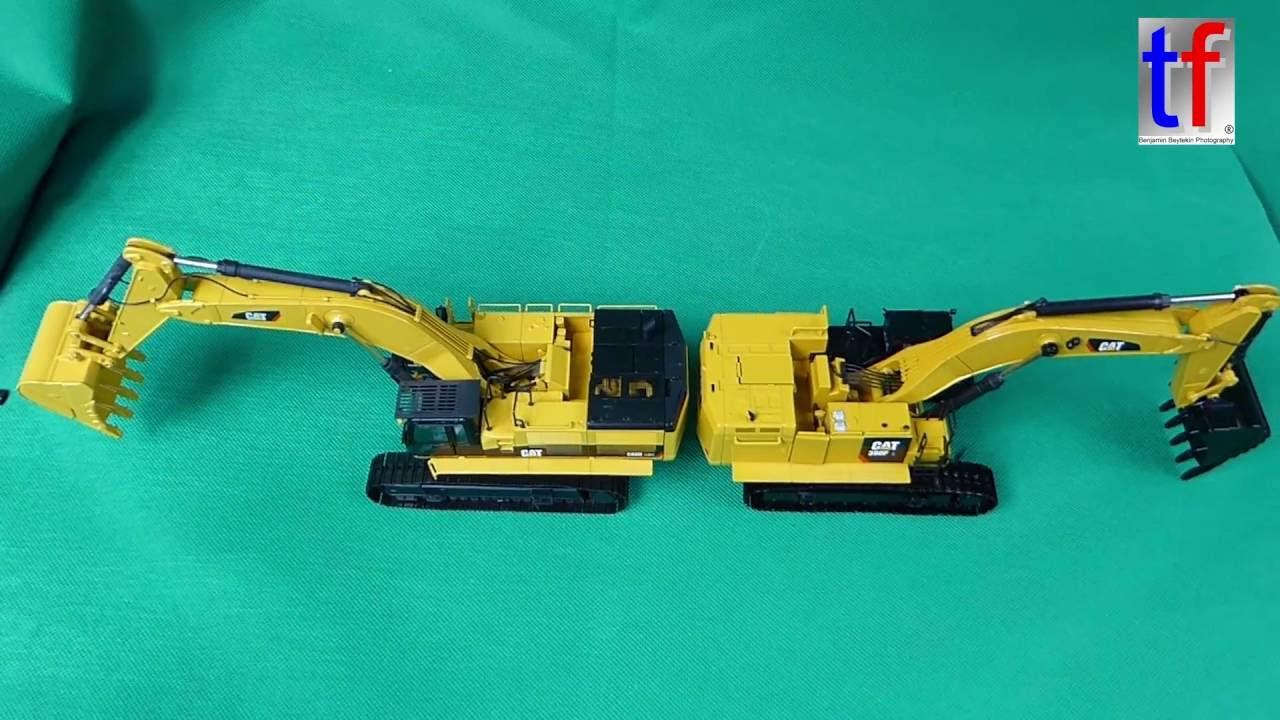 CATERPILLAR 390F L 1/50 Scale Model from Dicast Masters Unboxing