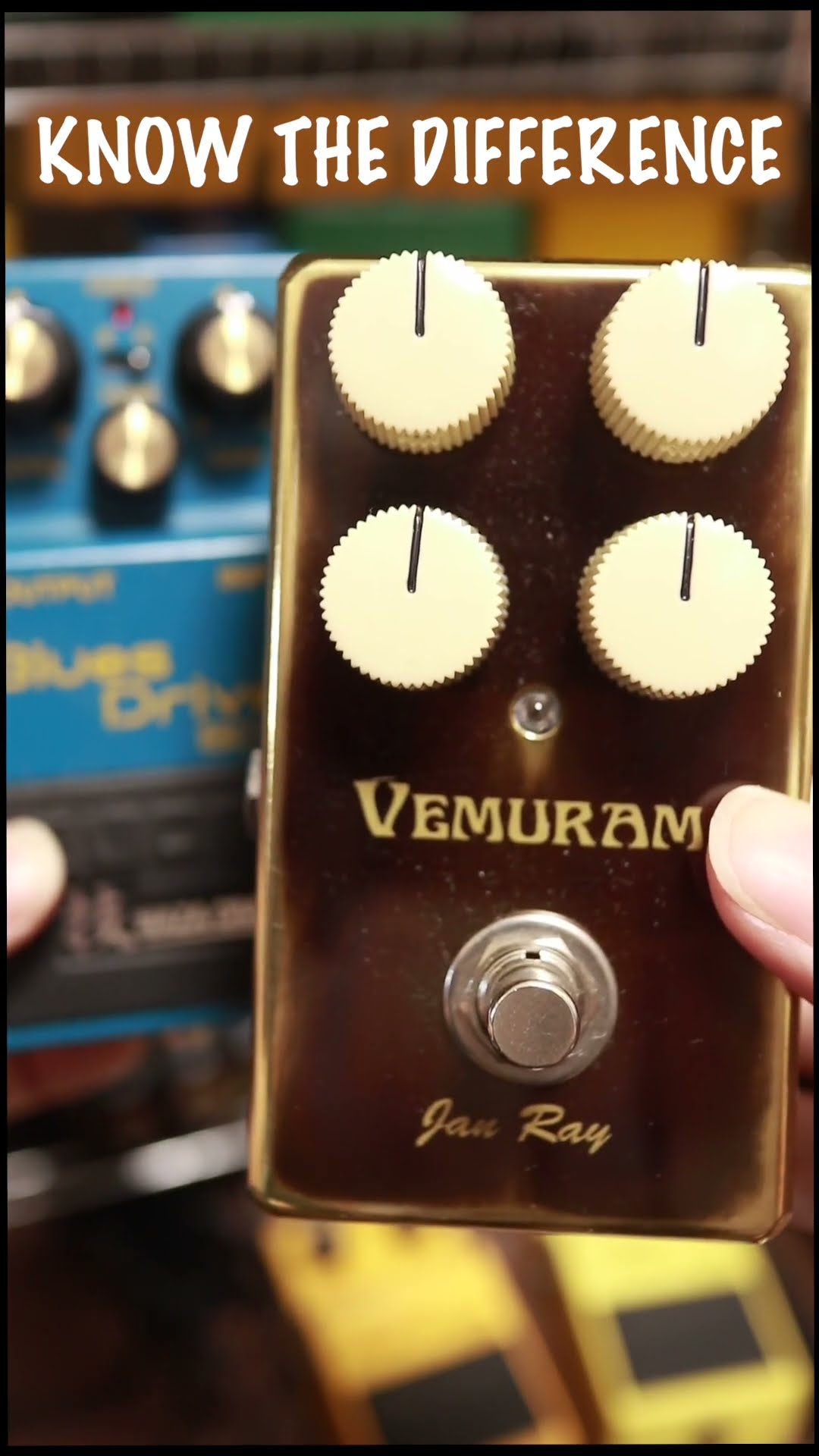 Jan RayとBOSS BD-2wの違い🎸#janray #vemuram #bossbd2w