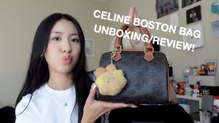 Celine Small Boston Bag - Review and Unboxing!! - YouTube