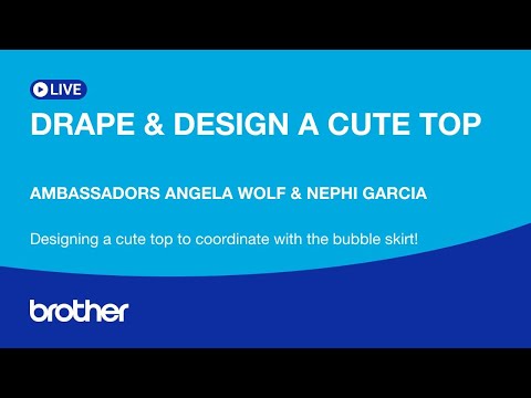 EP 473 Drape & Design a Top to Coordinate with a Bubble Skirt