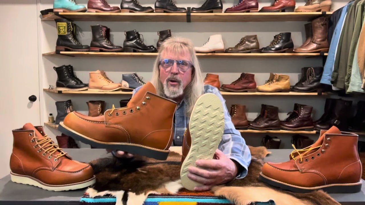 Red Wing X Steve McQueen 278 Comparison to the 875 - YouTube