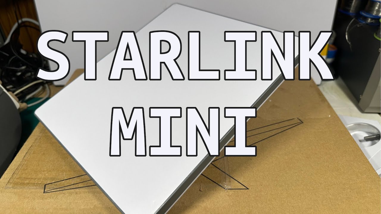 All new Starlink Mini. Unboxing and initial review. - YouTube