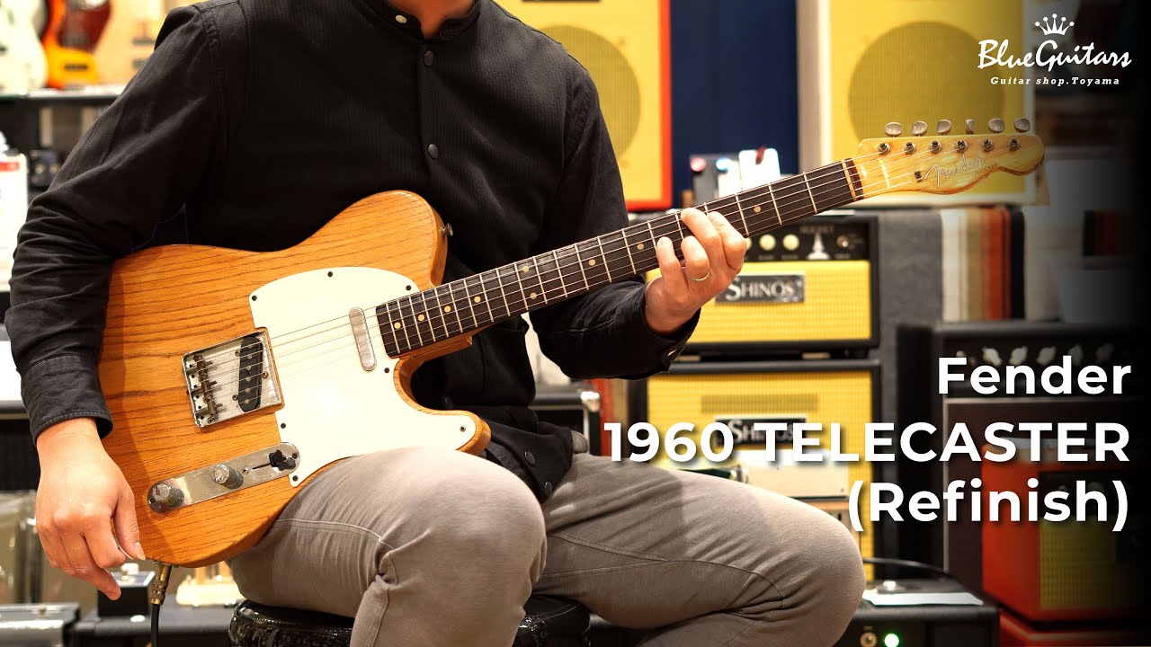 Fender 1960年製 TELECASTER (Refinish) | Blue Guitars Online Store