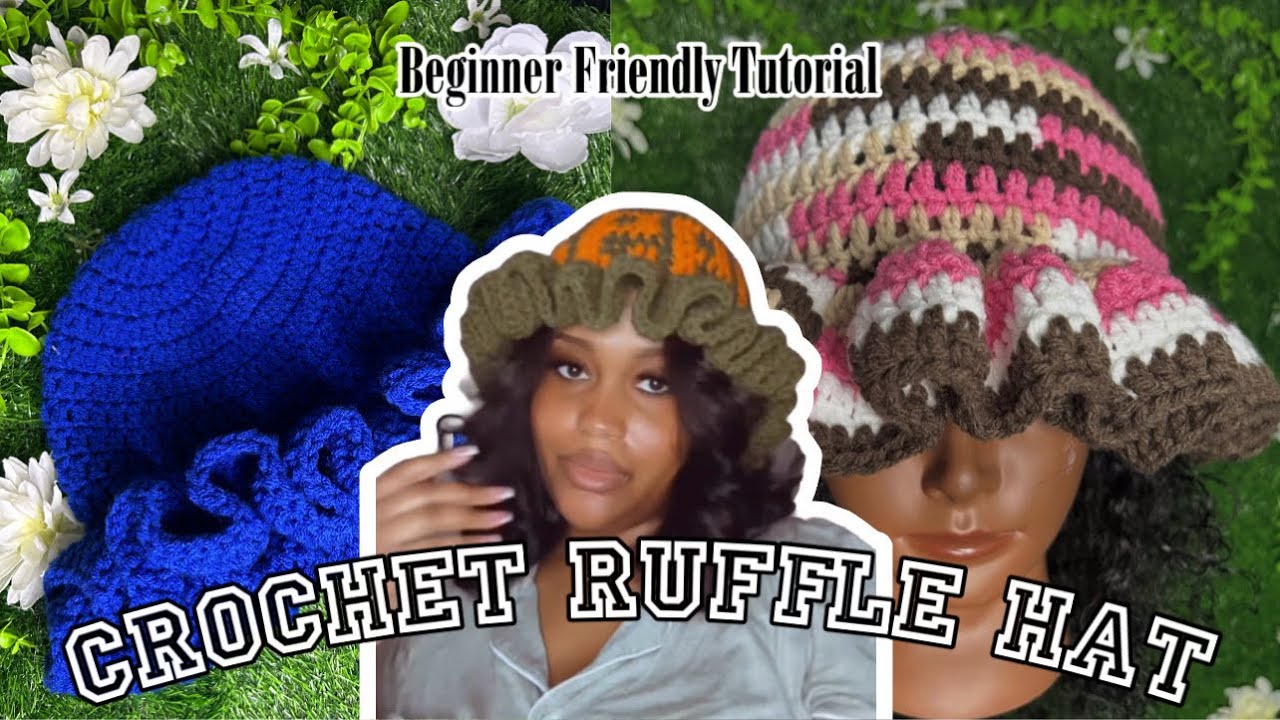 Crochet Tulip Hat 🌷- Beginner friendly crochet tutorial - YouTube