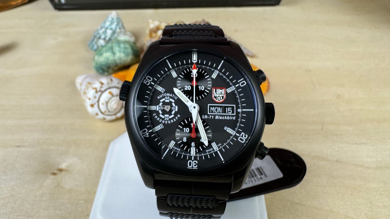 Luminox SR-71 BlackBird Automatic Chronograph - YouTube