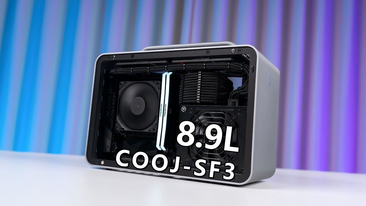 RTX 5060 in an 8.9L Case! 🚀 COOJ SF3 Ultra-Compact SFF Build