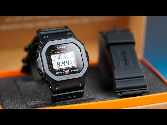 G-Shock x Porter 85th Anniversary Project | GM-5600EY-1 | Unboxing