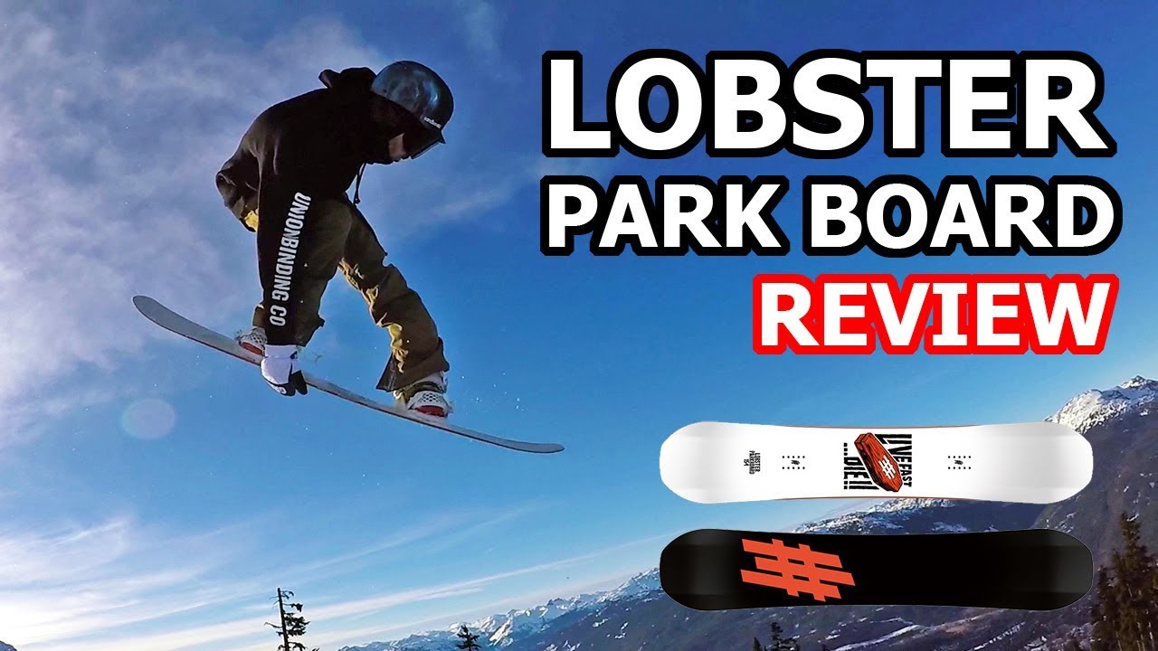 Lobster ParkBoard Snowboard Review - YouTube