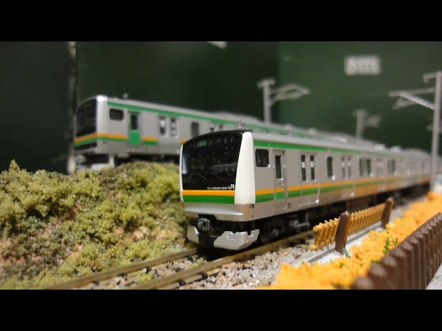 鉄道模型紹介】KATO E233系3000番台 宇都宮線・高崎線 - YouTube
