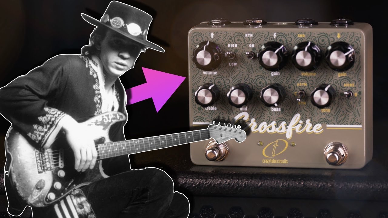 SRV built in? Crazy Tube Circuits Crossfire Review - YouTube