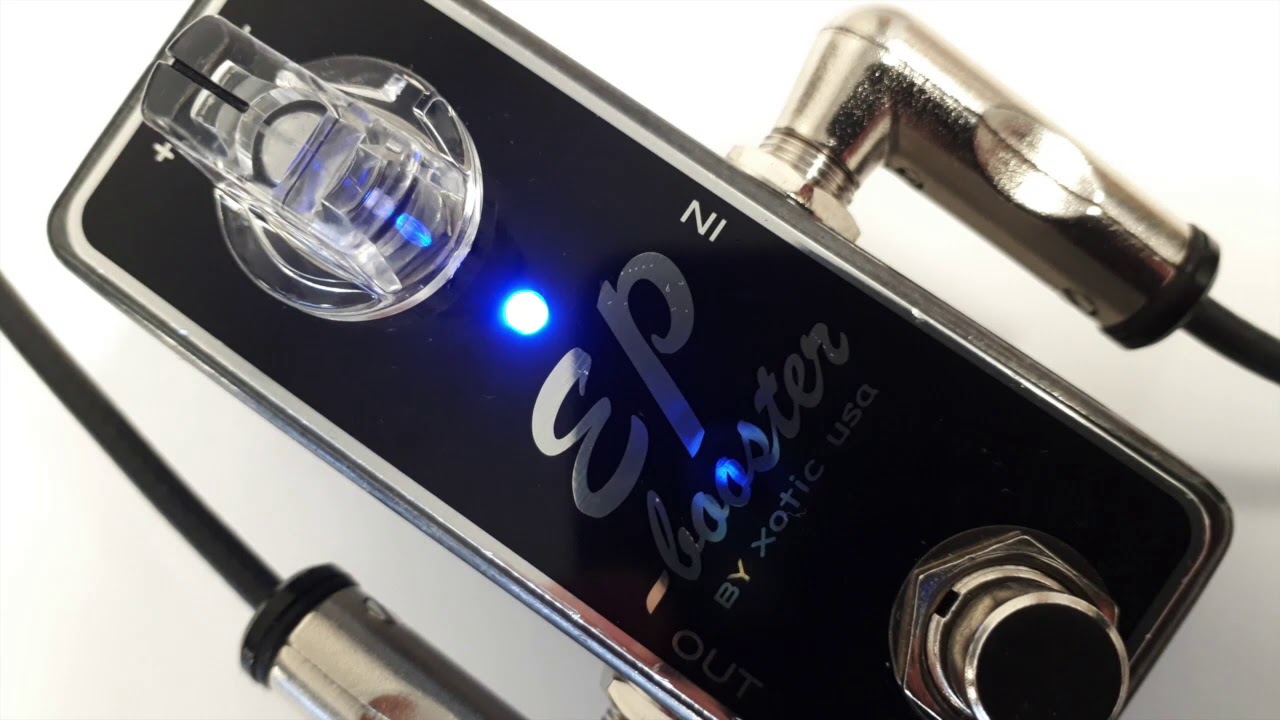 EPブースターをベースで使う際の音色変化 - YouTube