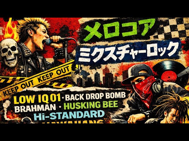90年代 2000年代 メロコア/スカコア/オルタナ/ミクスチャーロックetc