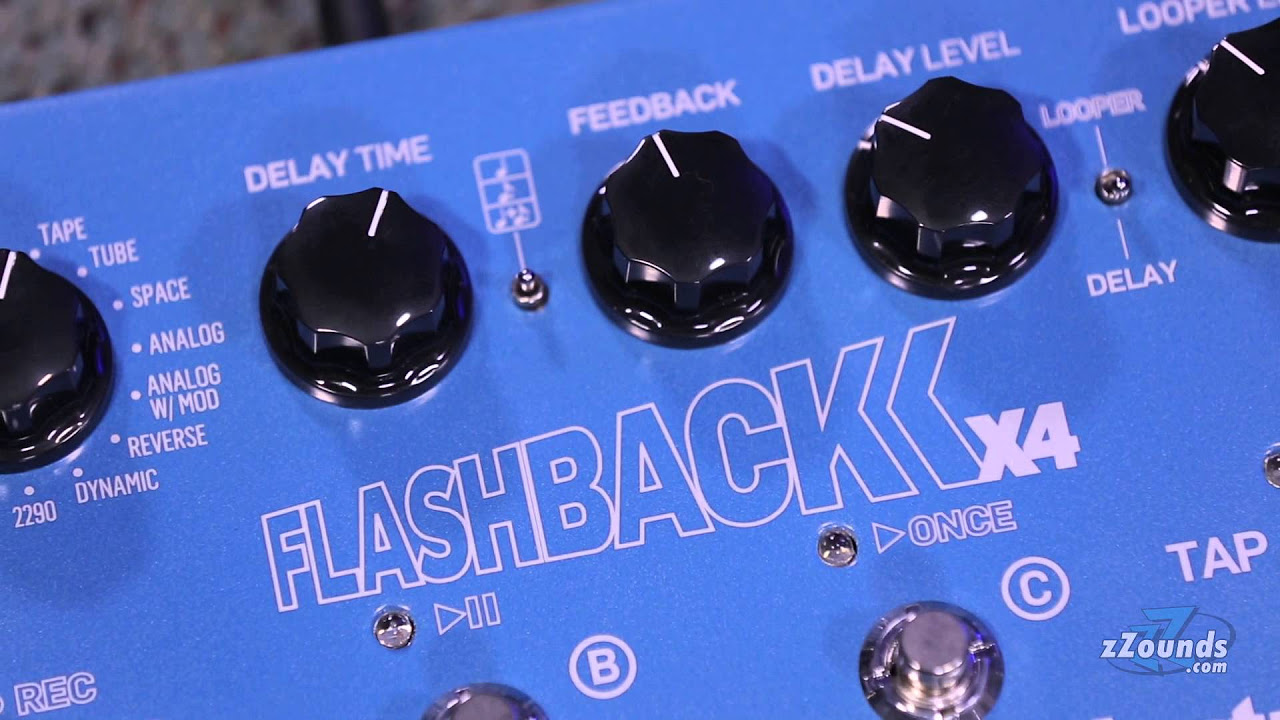 zZounds.com: TC Electronic Flashback X4 Delay and Looper - YouTube