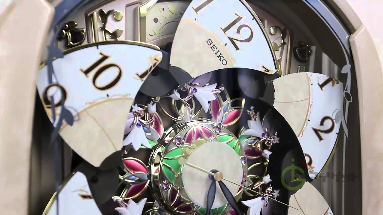 セイコークロック RE567G - YouTube