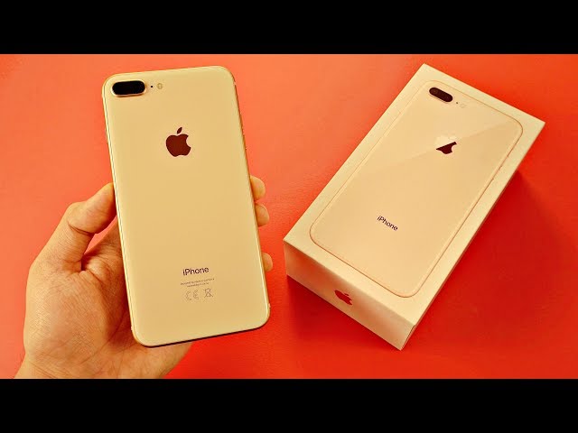 iPhone 8 Plus GOLD Unboxing & First Look vs 7 Plus! - YouTube