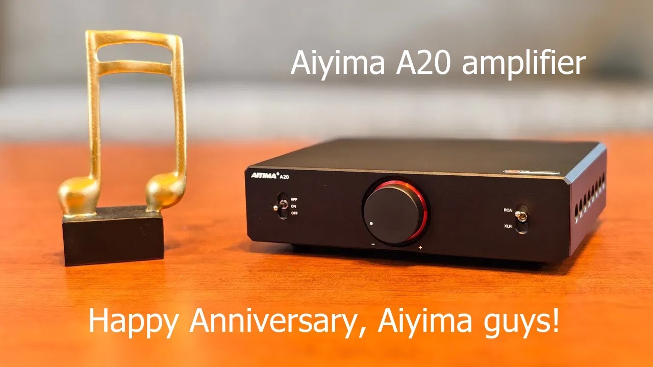 Latest 2025 class D stereo amplifier: Aiyima A20 review, Happy