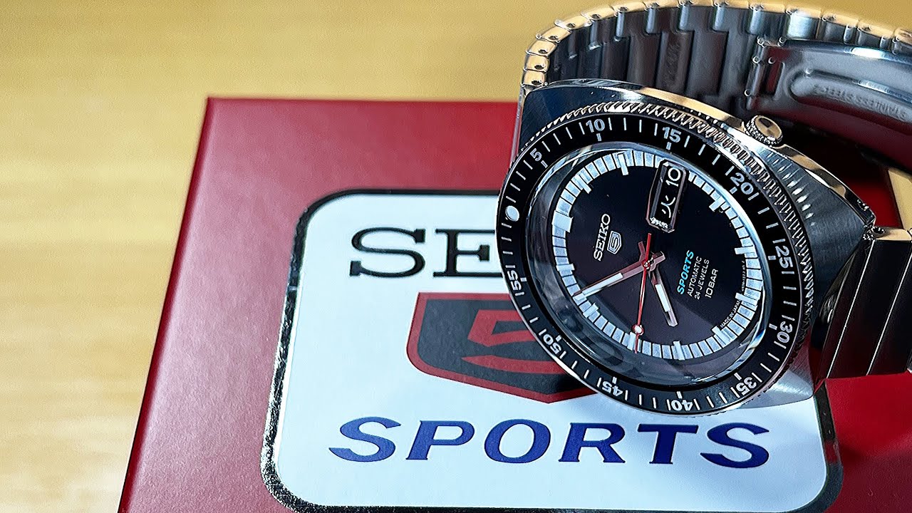 ✓Rare unboxing! ️Review of Seiko 5 Sports, faithful reproduction