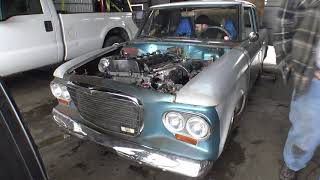 1962 Studebaker Lark with a Turbo Vortec 4200 Inline-Six – Engine