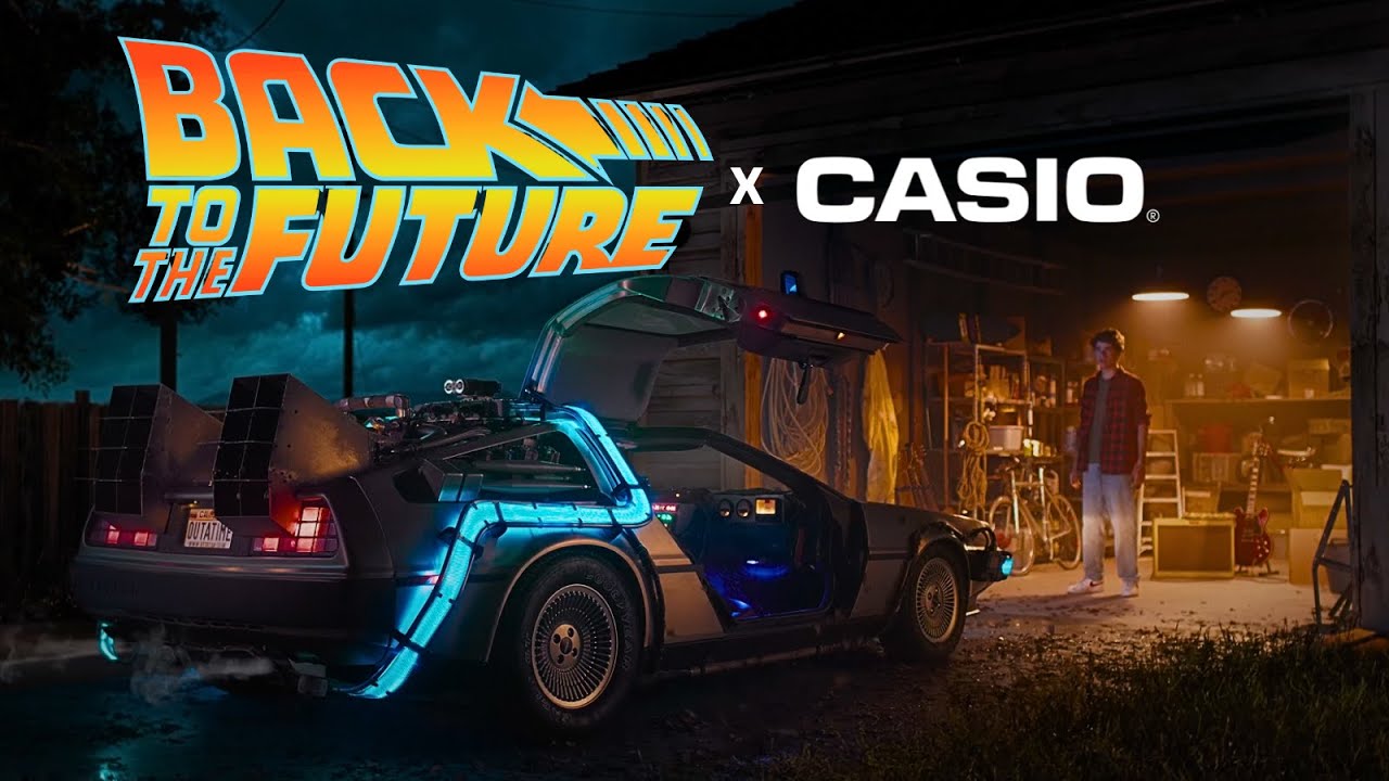 CASIO x BACK TO THE FUTURE - YouTube
