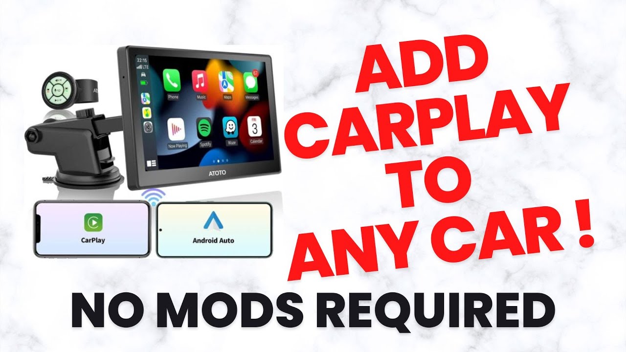 ATOTO P8 On-Dash Navigator Set Up and Review | ATOTO P807PR - YouTube