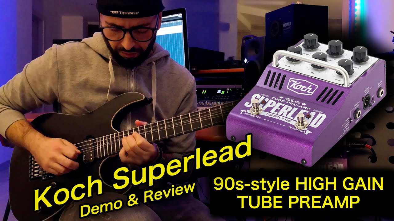 LEAD GUITAR TONES FROM THE 90s | KOCH Superlead High Gain Tube