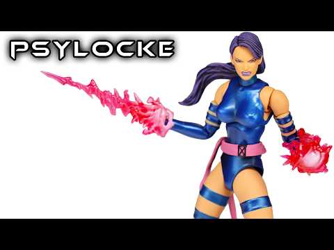 Mafex PSYLOCKE No. 141 (Comic Ver.) X-Men Action Figure Review