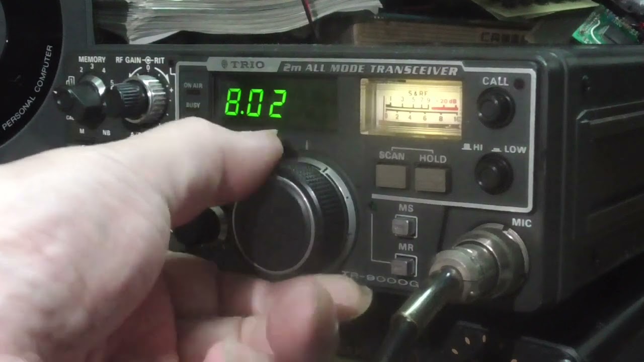 Amateur Radio Showa Era Radios TRIO TR-9000 TR-9300 - YouTube