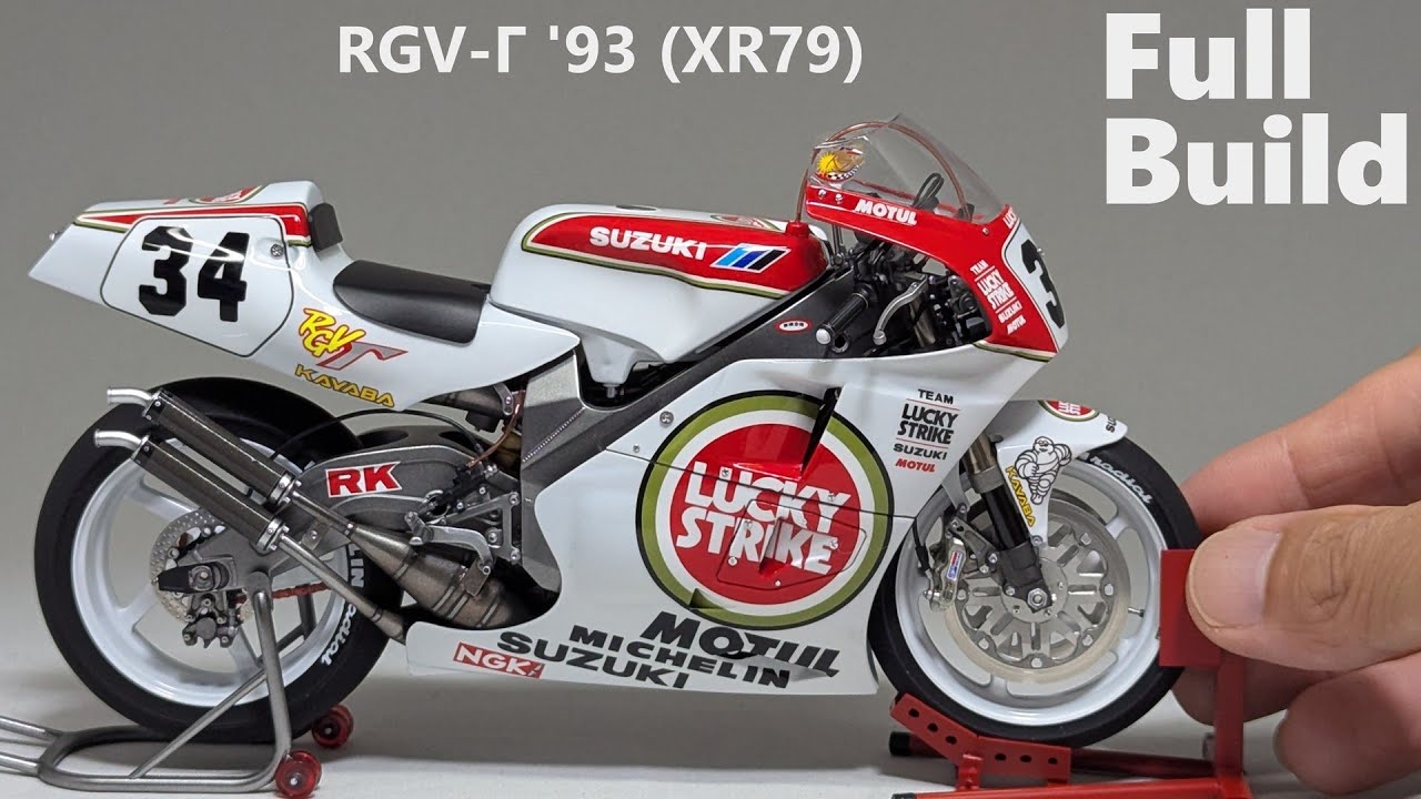 BEEMAX 1/12 scale model SUZUKI RGV-Γ '93 (XR79),ケビン・シュワンツ