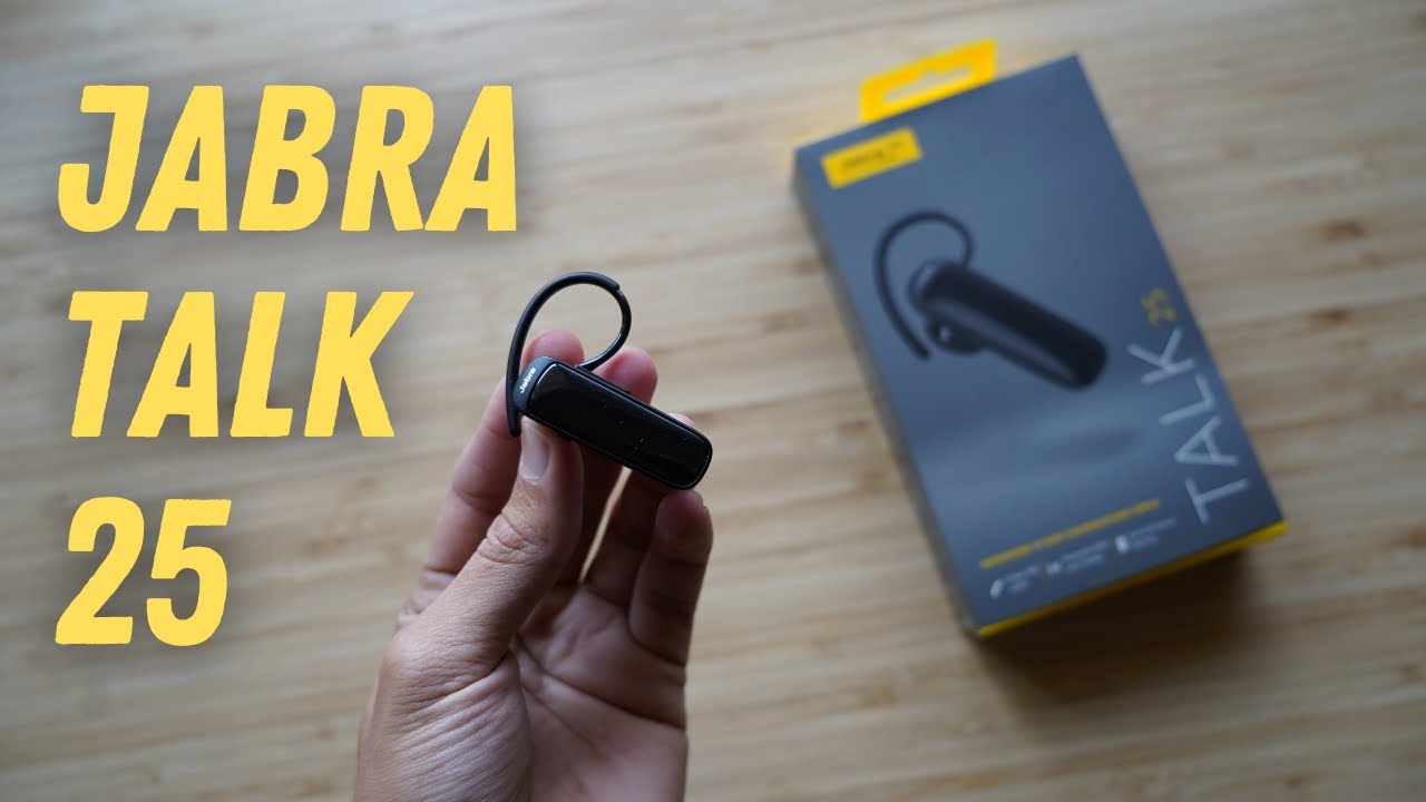 2021 Jabra Talk 25 Review and Mic Test - YouTube